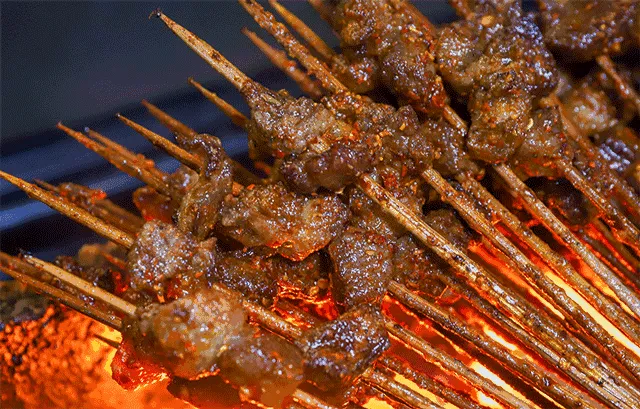 Grilled skewers, or Chuan'r