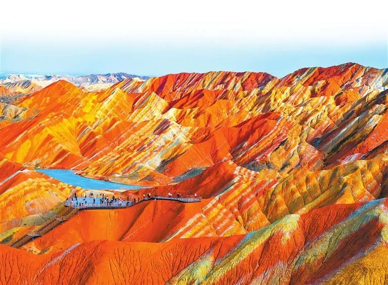 Zhangye Rainbow Mountains